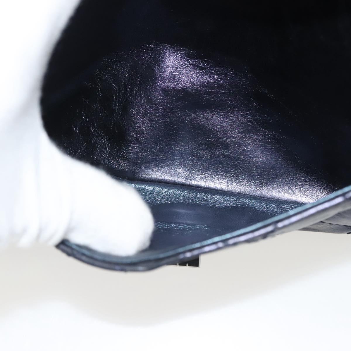 Chanel Hybrid Reissue Double Flap Bag Quilted Lambskin, NAVY, LEATHER, Shoulder bag