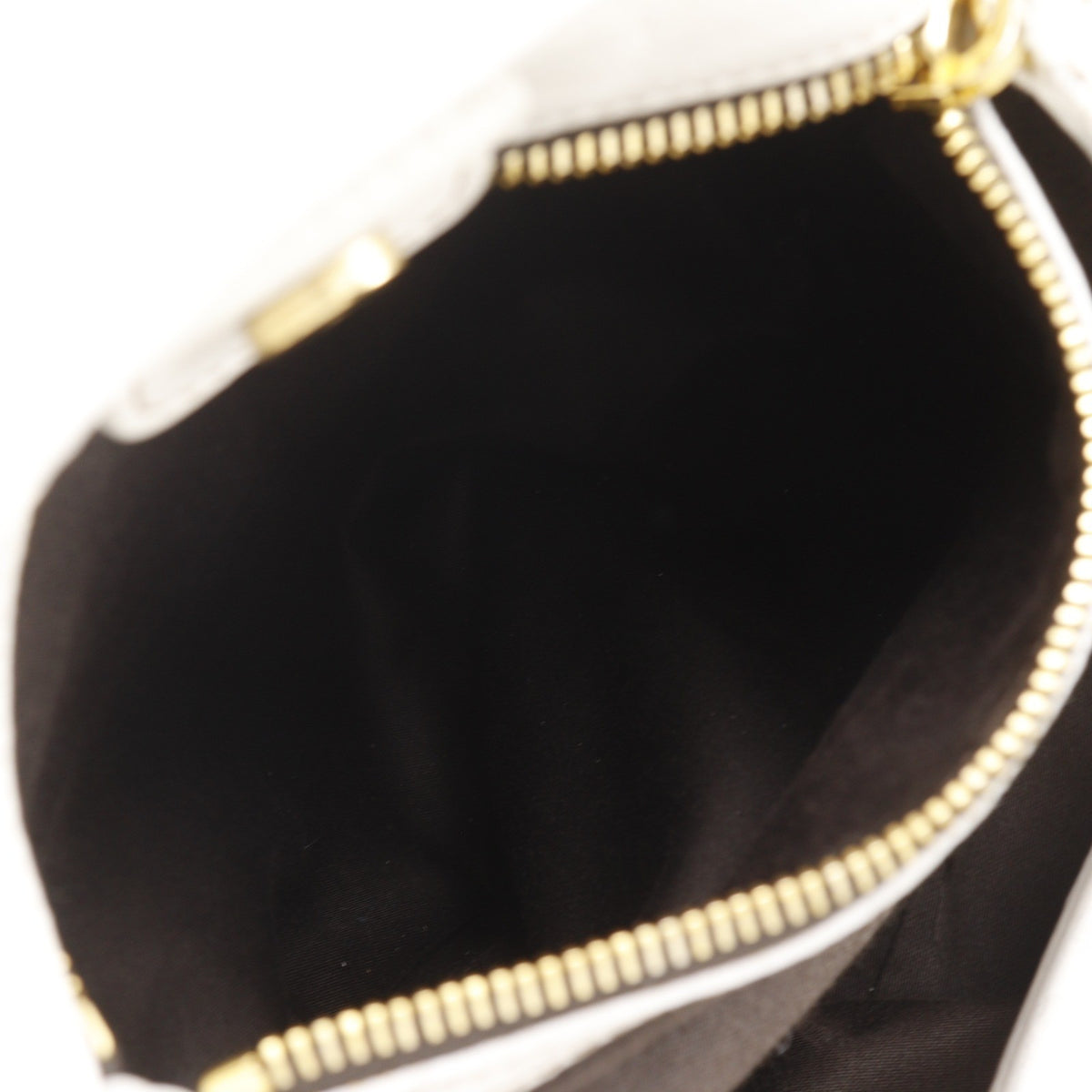 Miu Miu Madras Shoulder Leather, Beige, Leather, Crossbody Bag