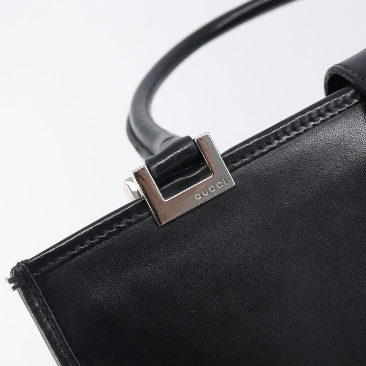 Gucci Jackie Leather, Black, Leather, Tote Bag
