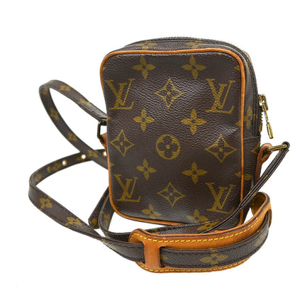 Louis Vuitton Danube Monogram Canvas, Brown, Canvas, Shoulder Bag