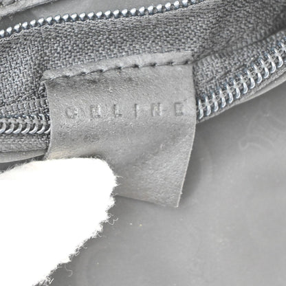 Celine Macadam waist Nylon, Black, Canvas, Backpack