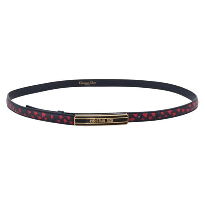 Christian Dior Vintage belt Canvas, Black, Leather, Belt