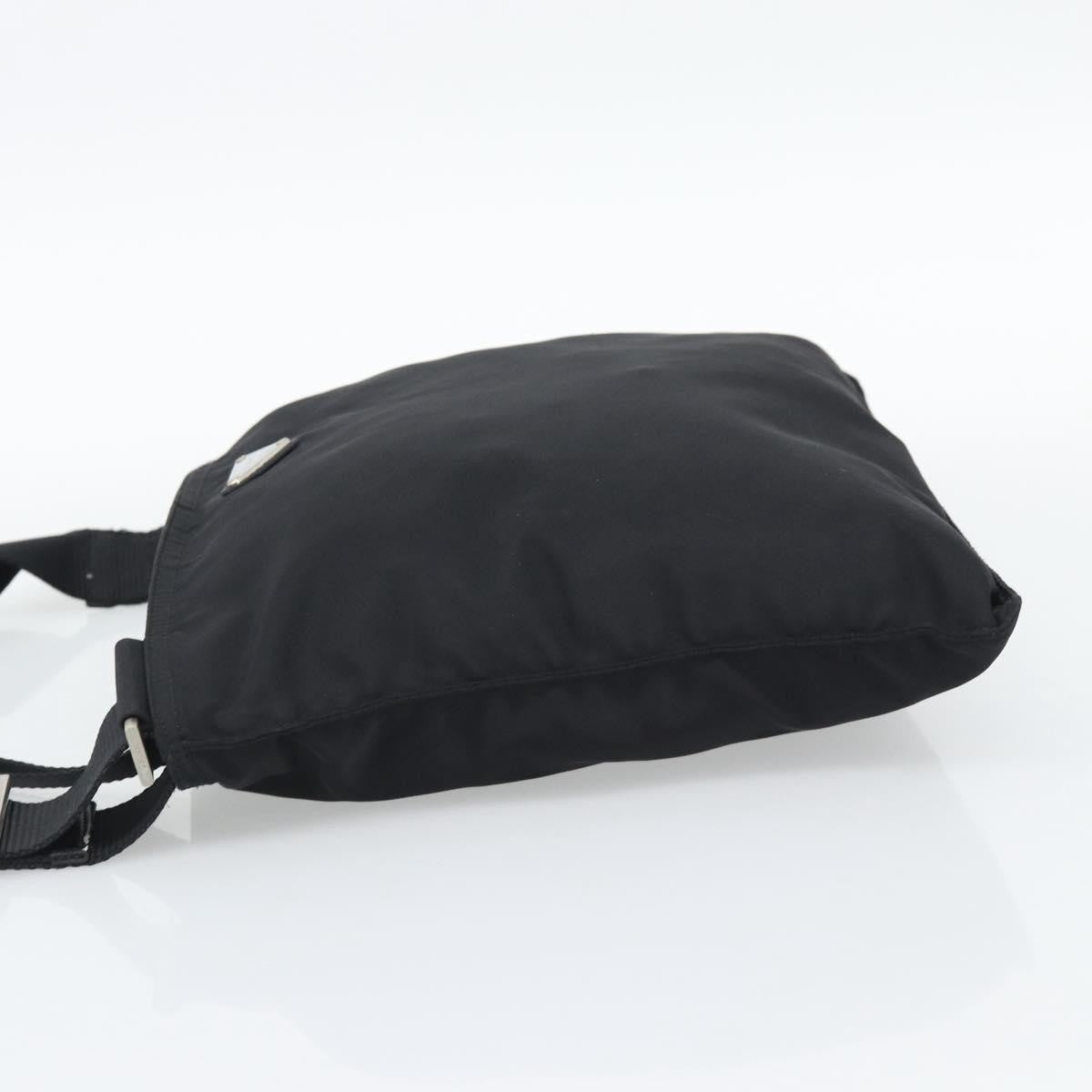 Prada Shoulder Tessuto, Black, Nylon, Shoulder Bag