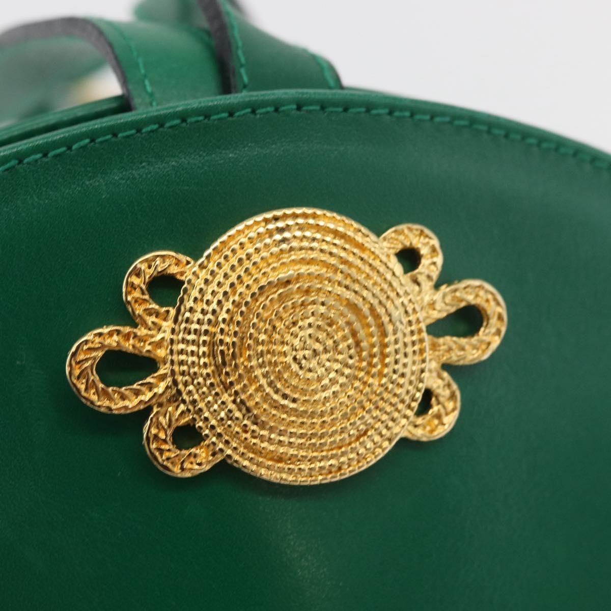 Salvatore Ferragamo Shoulder Bag Leather, Green, Leather, Shoulder Bag