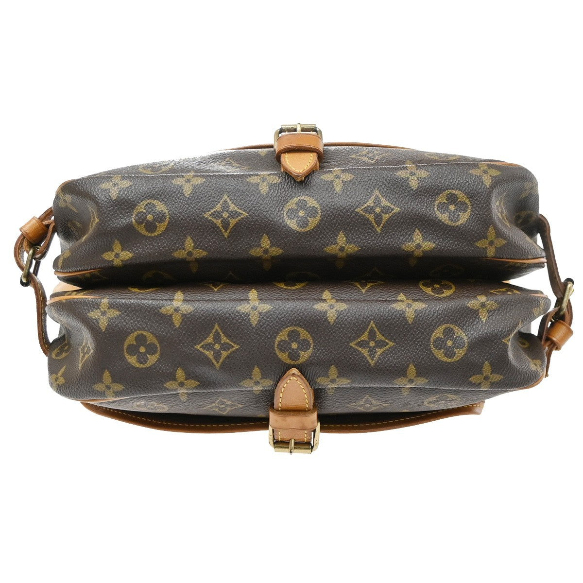 Louis Vuitton Saumur Monogram Canvas, Brown, Canvas, Shoulder Bag
