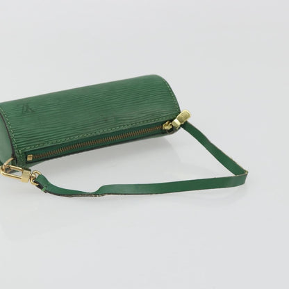 Louis Vuitton Soufflot Pochette Epi Leather, Green, Leather, Clutch