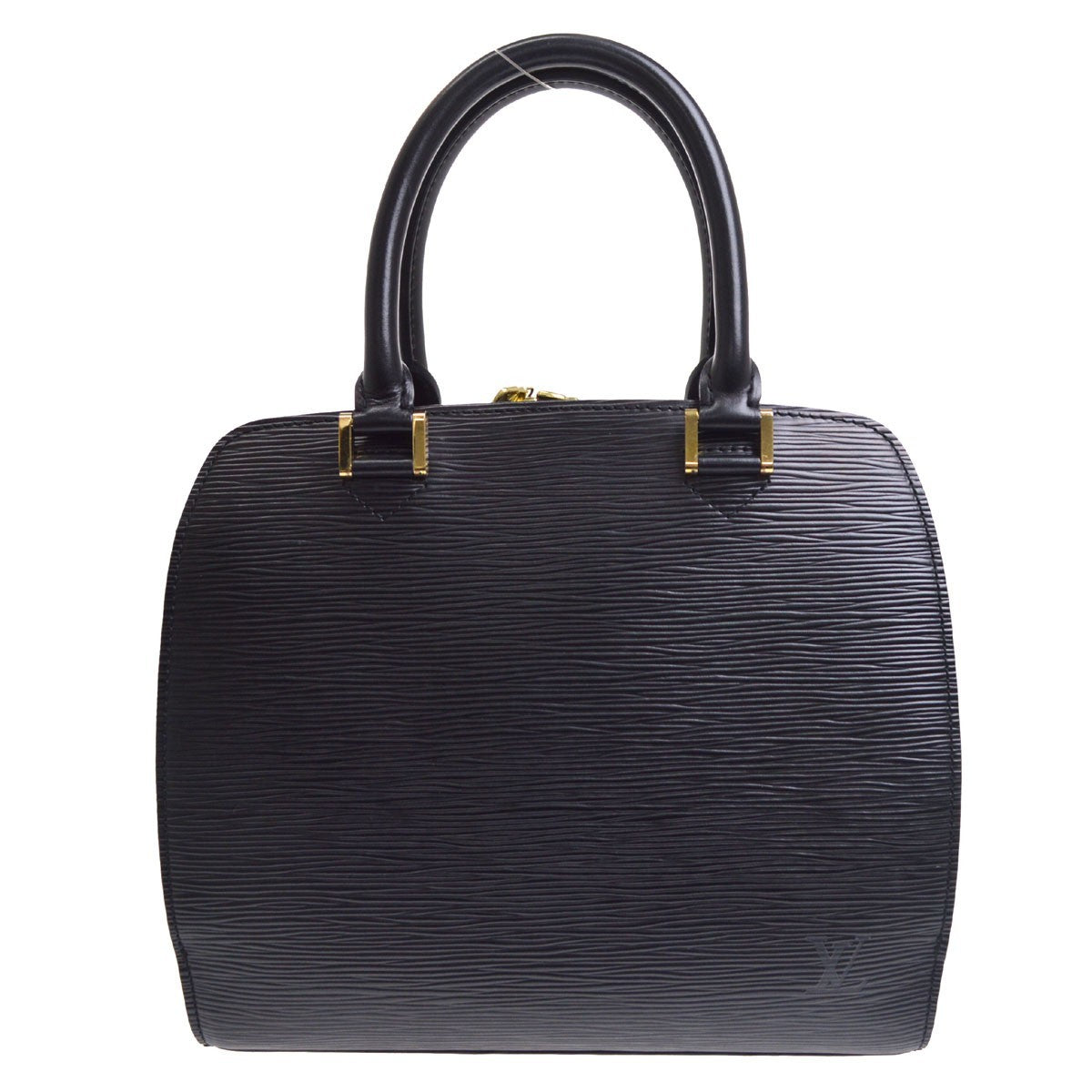 Louis Vuitton Pont Neuf Epi Leather, Black, Leather, Handbag