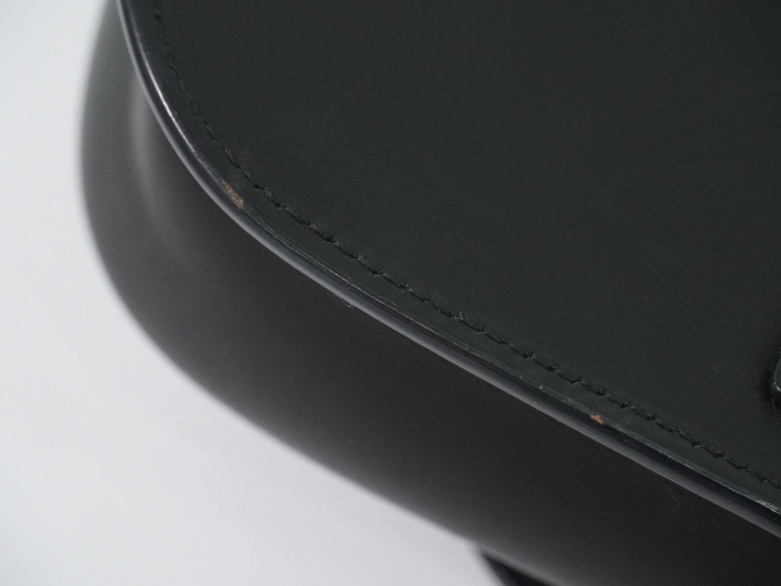 Saint Laurent Kaia Leather, Black, Leather, Shoulder Bag