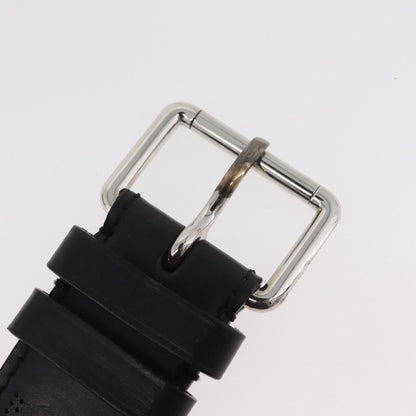 Louis Vuitton Perforated Leather Belt Perforated LV Monogram Leather, Black, Leather, Belt