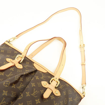 Louis Vuitton Palermo Monogram Canvas, Brown, Canvas, Handbag