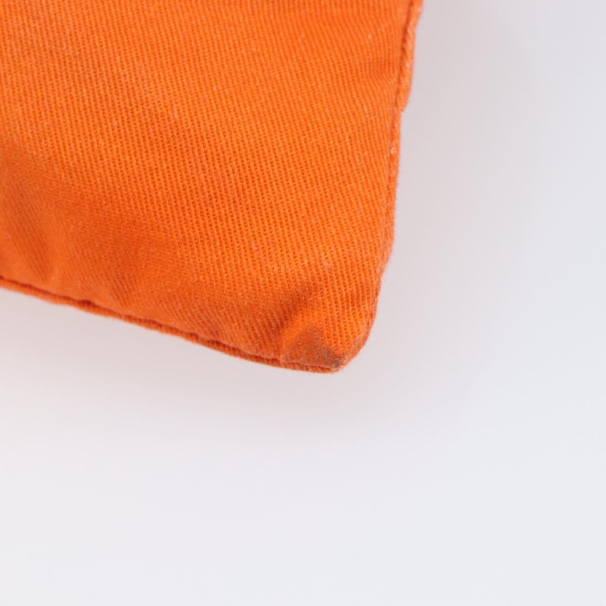 Loewe Paula Drawstring Printed Canvas, Orange, Canvas, Clutch