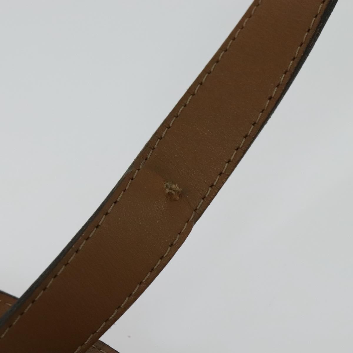 Christian Dior Vintage Honeycomb Canvas, Beige, Canvas, Shoulder Bag