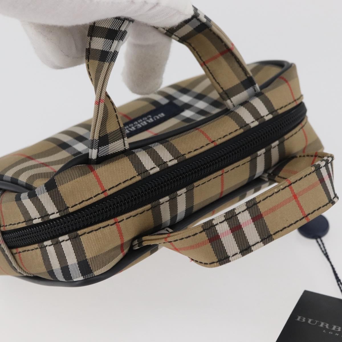 Burberry Nova Check Nylon, Beige, Nylon, Handbag
