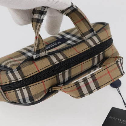 Burberry Nova Check Nylon, Beige, Nylon, Handbag