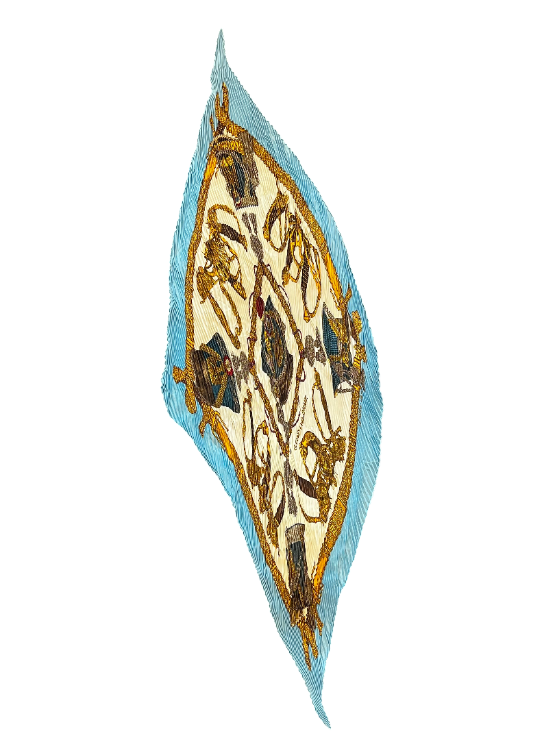 Hermes Paperoles silk, Multicolour, Silk, Scarf