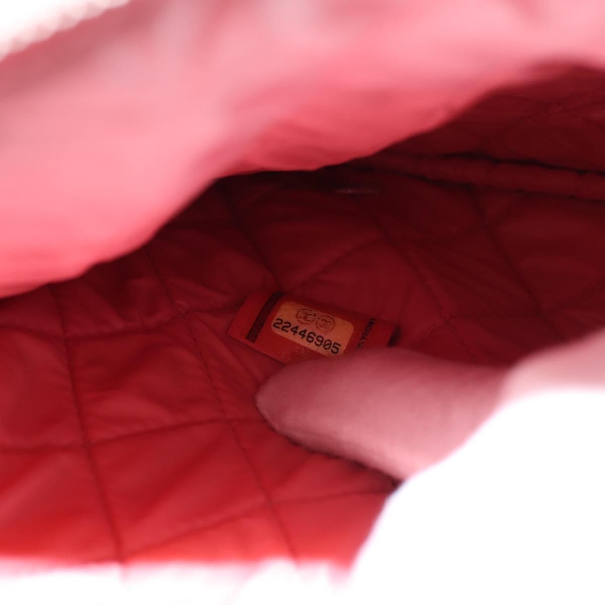 Chanel CC Casino O Case Clutch Quilted Lambskin, Pink, Leather, Clutch
