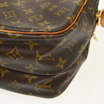 Louis Vuitton Reporter Monogram Canvas, Brown, Canvas, Shoulder Bag
