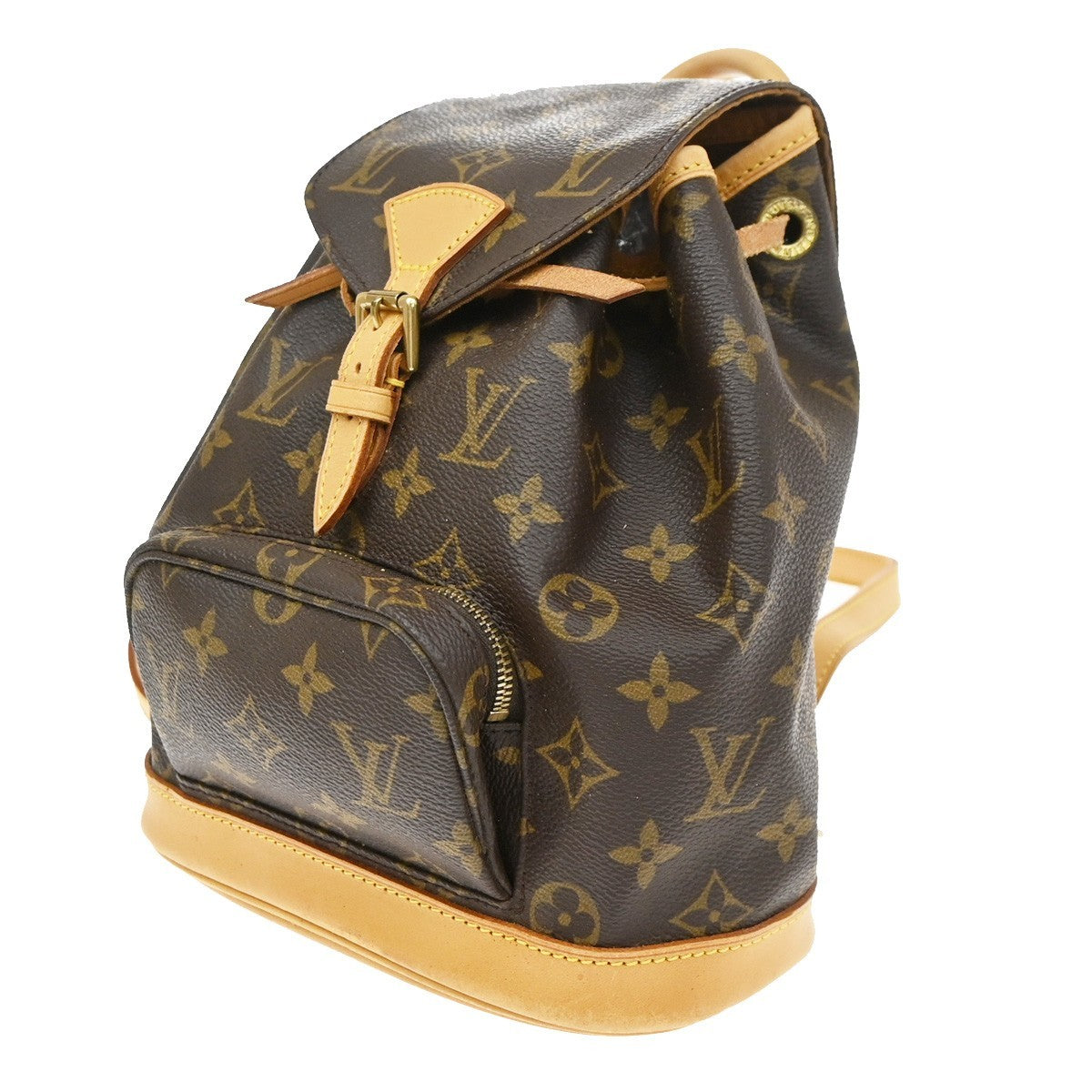 Louis Vuitton Montsouris NNM Monogram Canvas, Brown, Canvas, Backpack