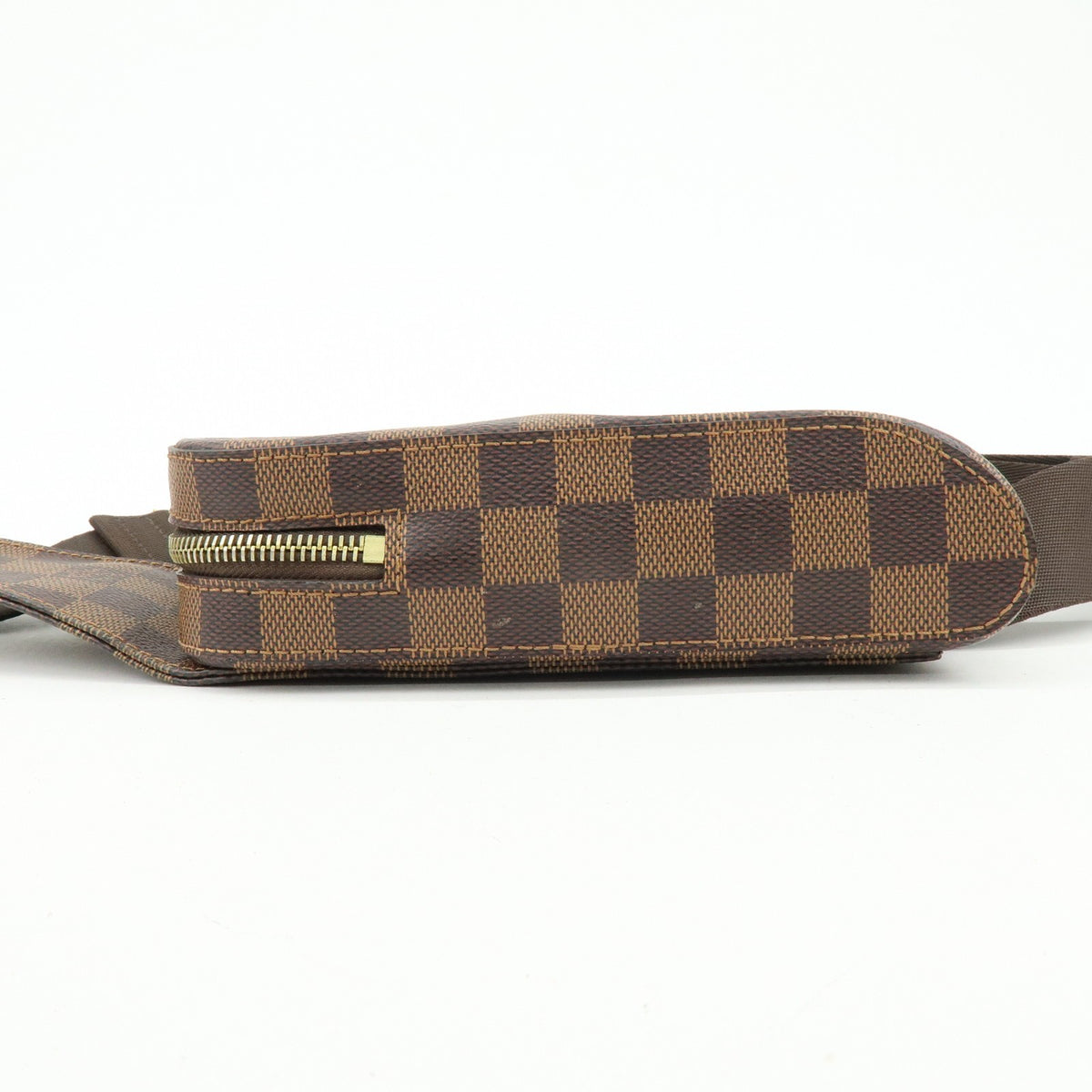 Louis Vuitton Geronimos Waist Damier, Brown, Canvas, Shoulder Bag