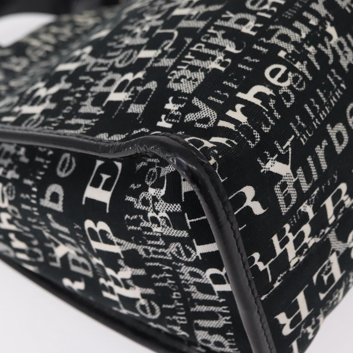 Burberry Logo Trench Nylon, Black, Canvas, Tote Bag