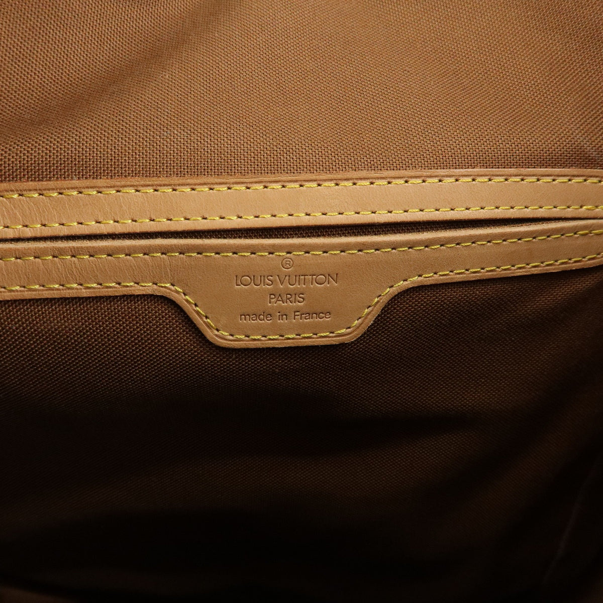 Louis Vuitton Vintage Montsouris Monogram Canvas, Brown, Canvas, Backpack