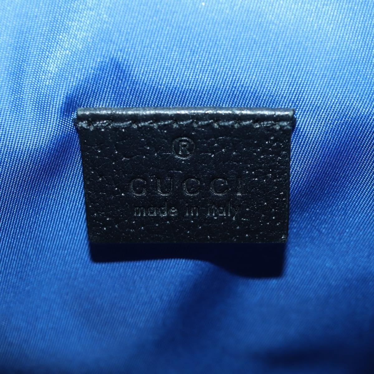Gucci Off The Grid Buckle Messenger GG Econyl, Blue, Canvas, Handbag