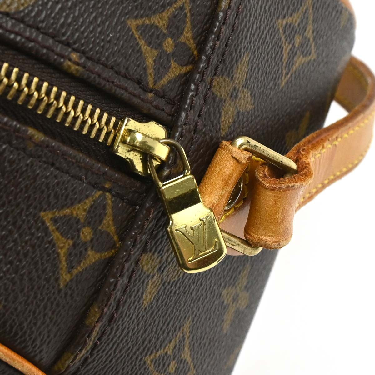 Louis Vuitton Blois Monogram Canvas, Brown, Canvas, Handbag