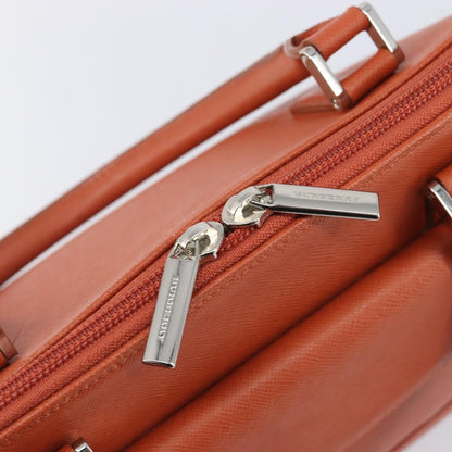Burberry Handbag Leather, Orange, Leather, Handbag