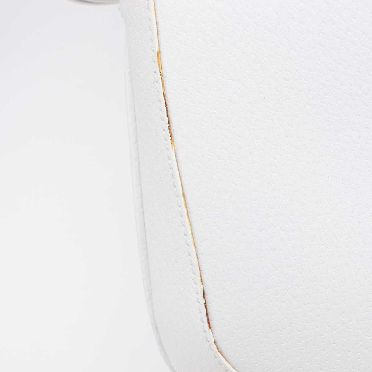 Gucci Shoulder Leather, White, Leather, Shoulder Bag