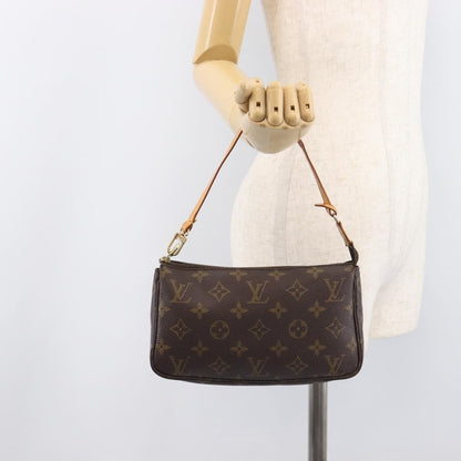 Louis Vuitton Pochette Accessoires NM Monogram Canvas, Brown, Canvas, Clutch