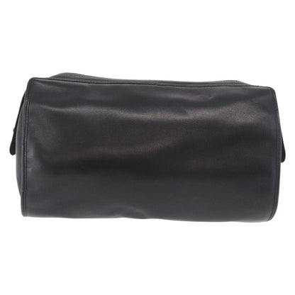 Christian Dior Shoulder Leather, Black, Leather, Shoulder Bag