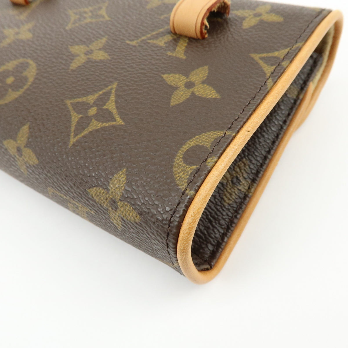 Louis Vuitton Florentine Waist Monogram Canvas, Brown, Canvas, Handbag
