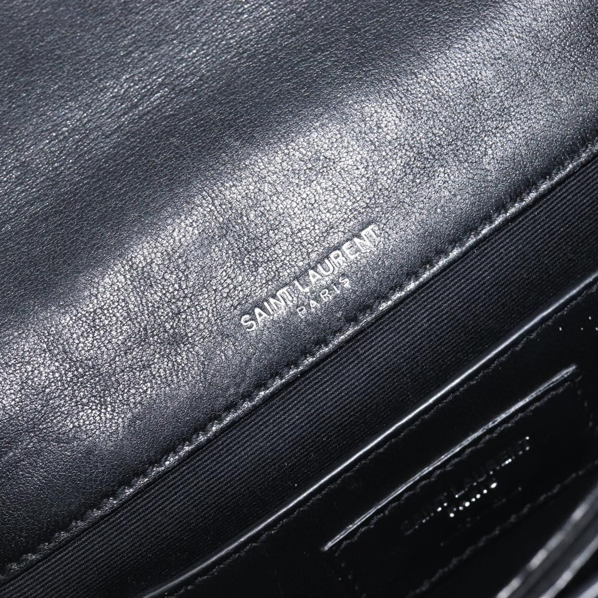 Saint Laurent West Hollywood Leather, Black, Leather, Shoulder Bag