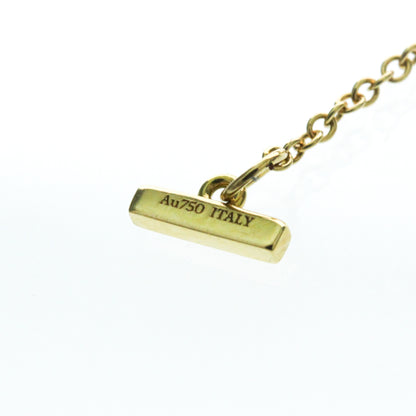 Tiffany & Co. T Circle Pendant 18K Yellow Gold with Diamond, Yellow, Yellow Gold, Necklace