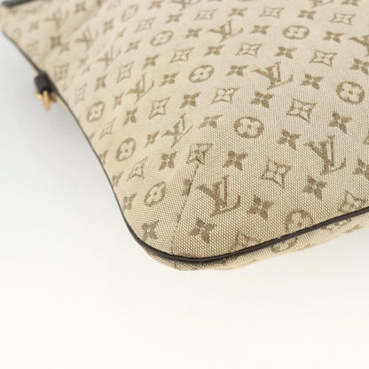 Louis Vuitton Francoise Mini lin, Khaki, Canvas, Tote Bag
