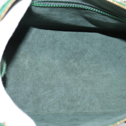 Louis Vuitton Alma Epi Leather, Green, Leather, Handbag