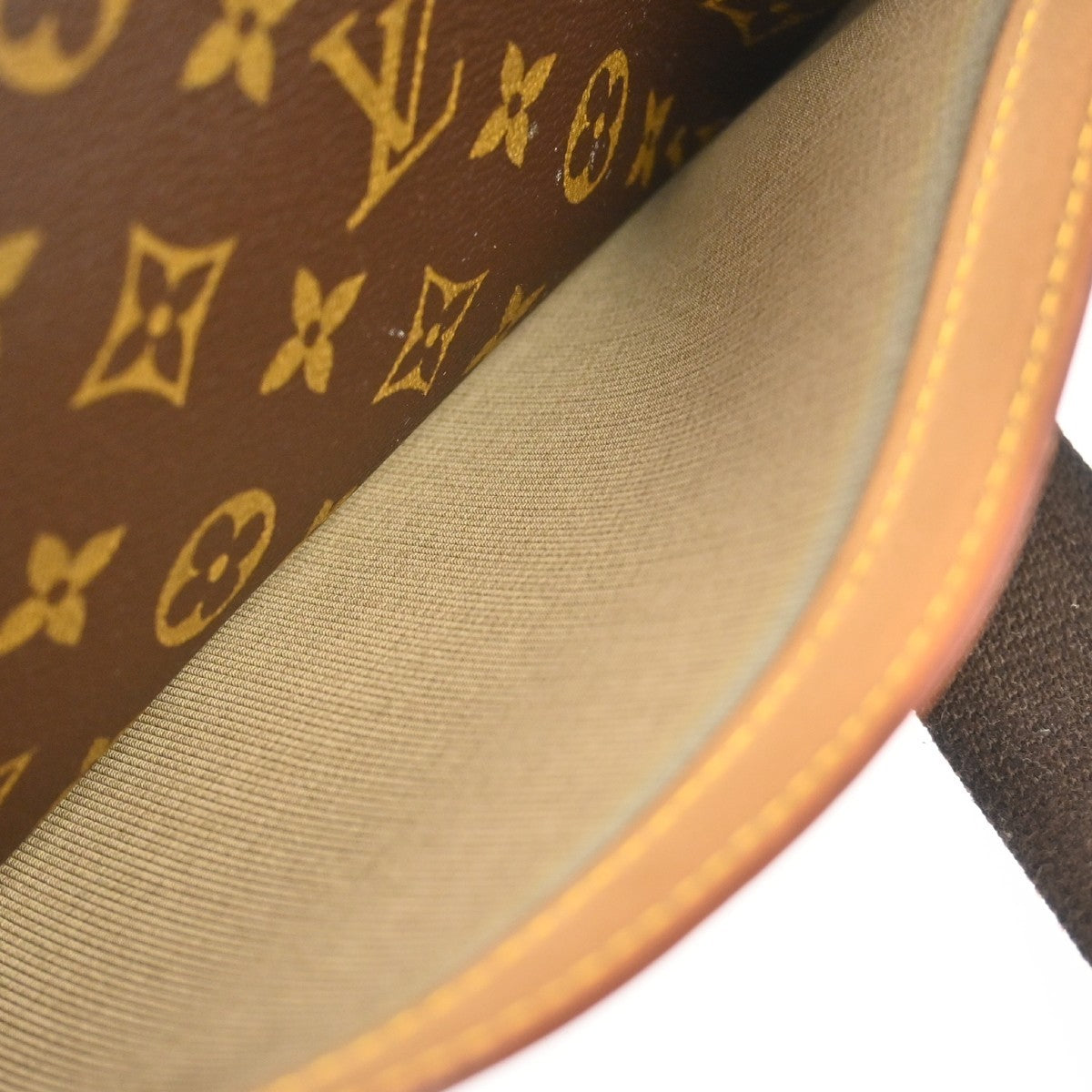 Louis Vuitton Reporter Monogram Canvas, Brown, Canvas, Shoulder Bag