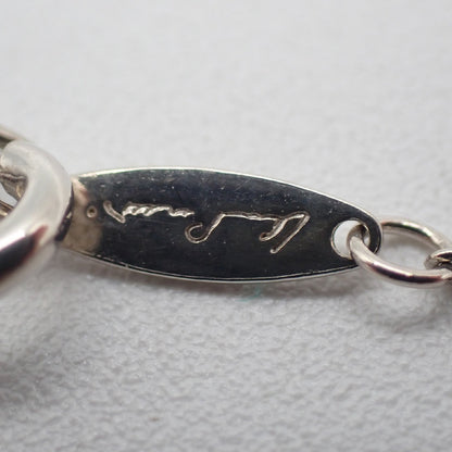 Tiffany & Co. Elsa Peretti Open Heart Pendant Sterling Silver, Silver, Silver, Necklace