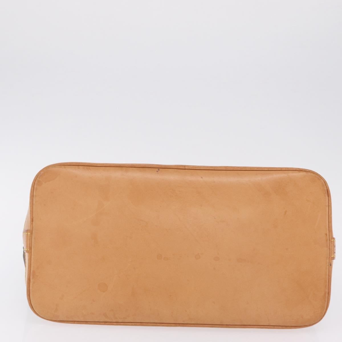 Louis Vuitton Alma Monogram Canvas, Brown, Canvas, Handbag