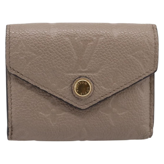 Louis Vuitton Zoe Monogram Empreinte Leather, Beige, Leather, Wallet