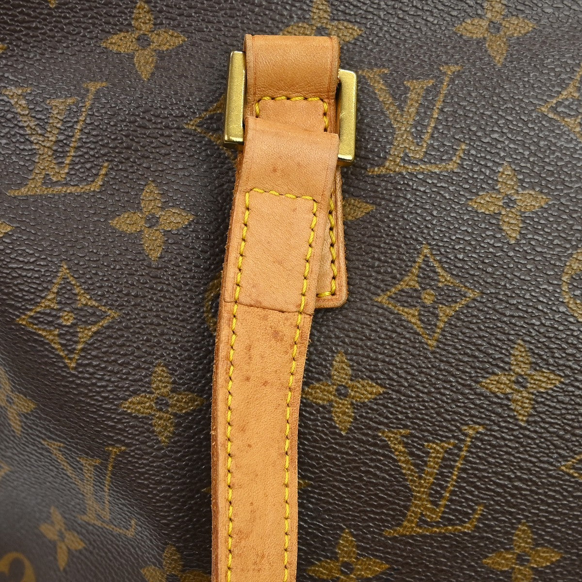 Louis Vuitton Cabas Piano Monogram Canvas, Brown, Canvas, Tote Bag