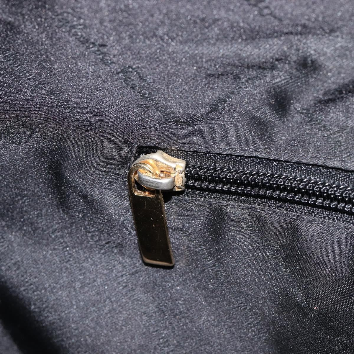 Salvatore Ferragamo Gancini Leather, Black, Leather, Crossbody Bag