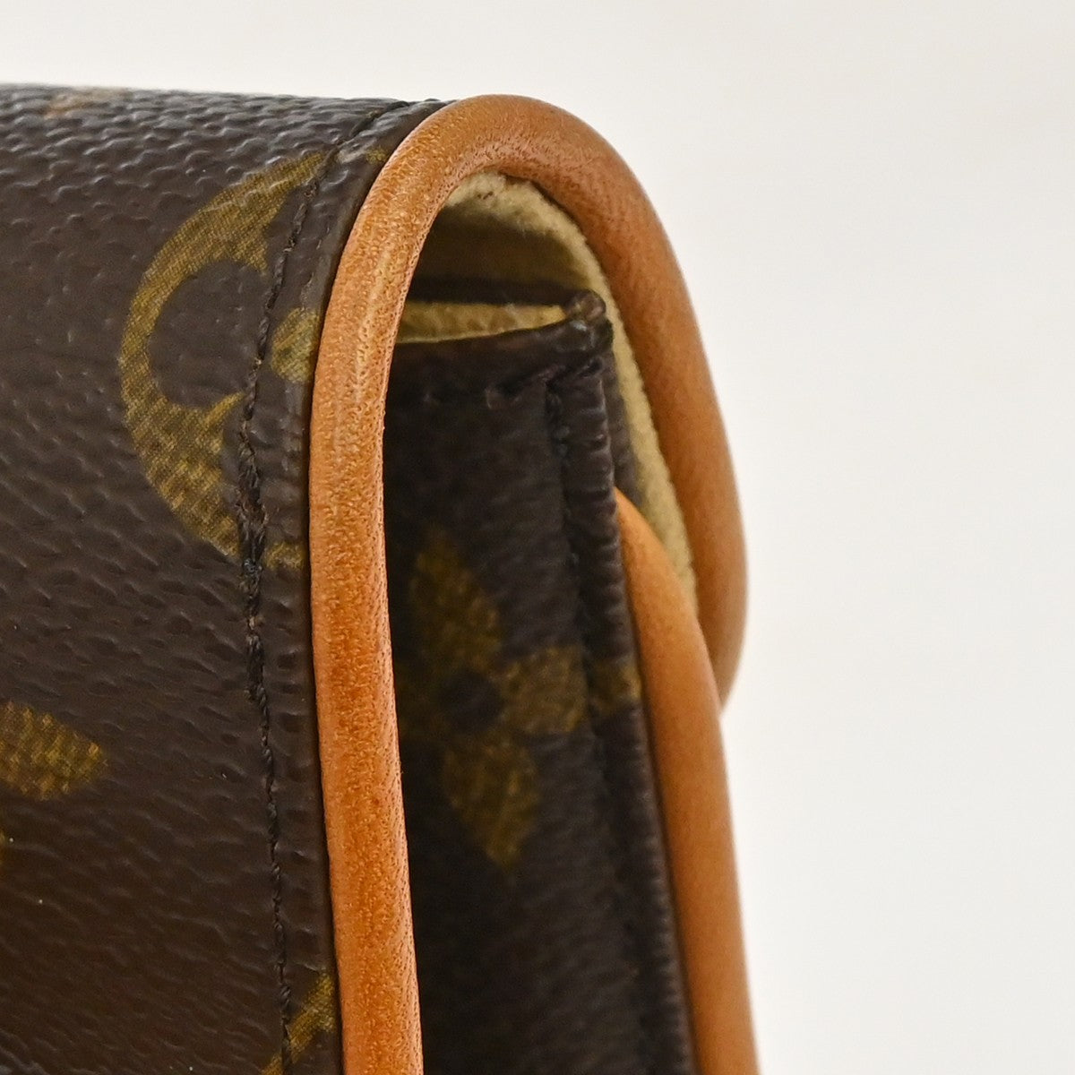 Louis Vuitton Florentine Waist Monogram Canvas, Brown, Canvas, Handbag