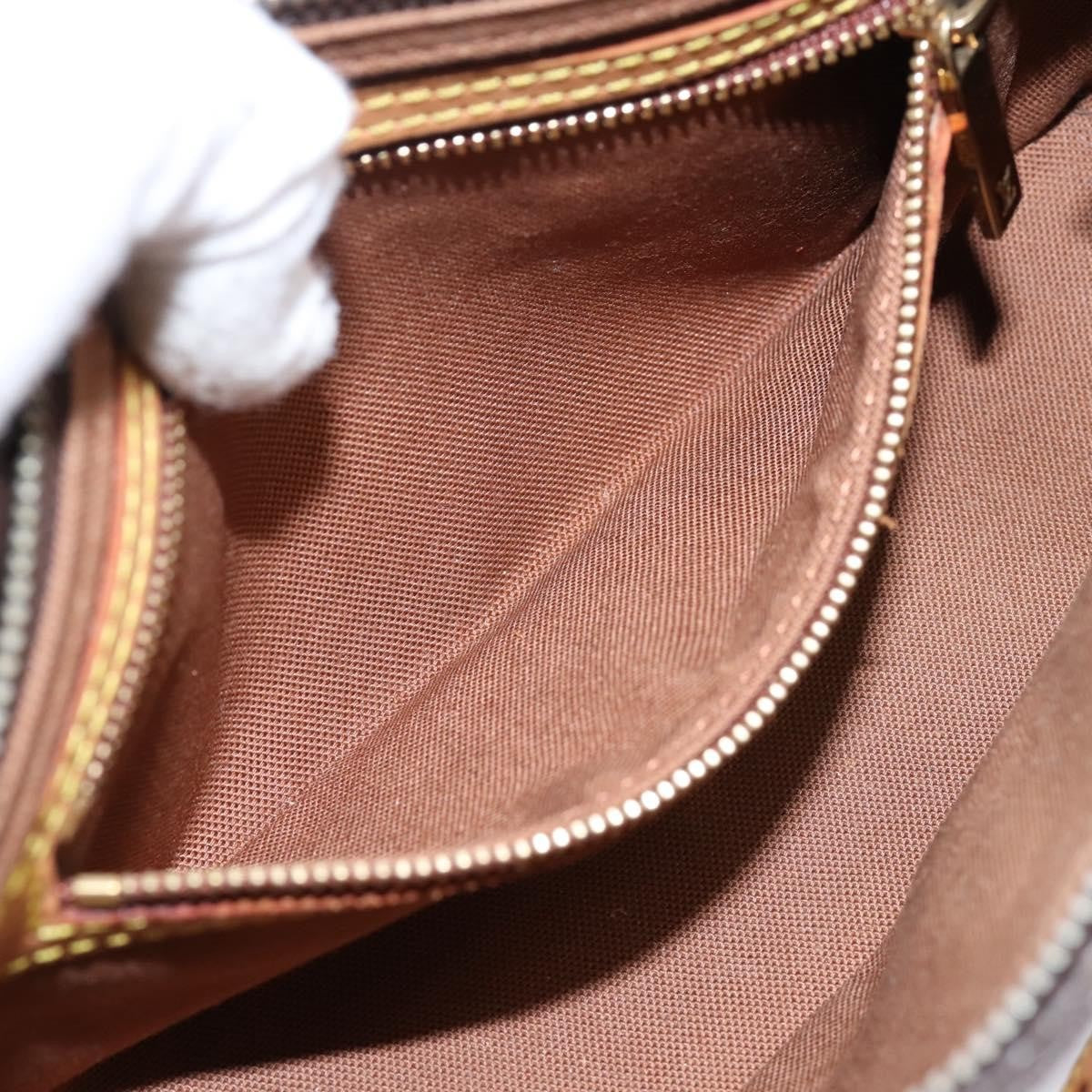 Louis Vuitton Trotteur Monogram Canvas, Brown, Canvas, Handbag