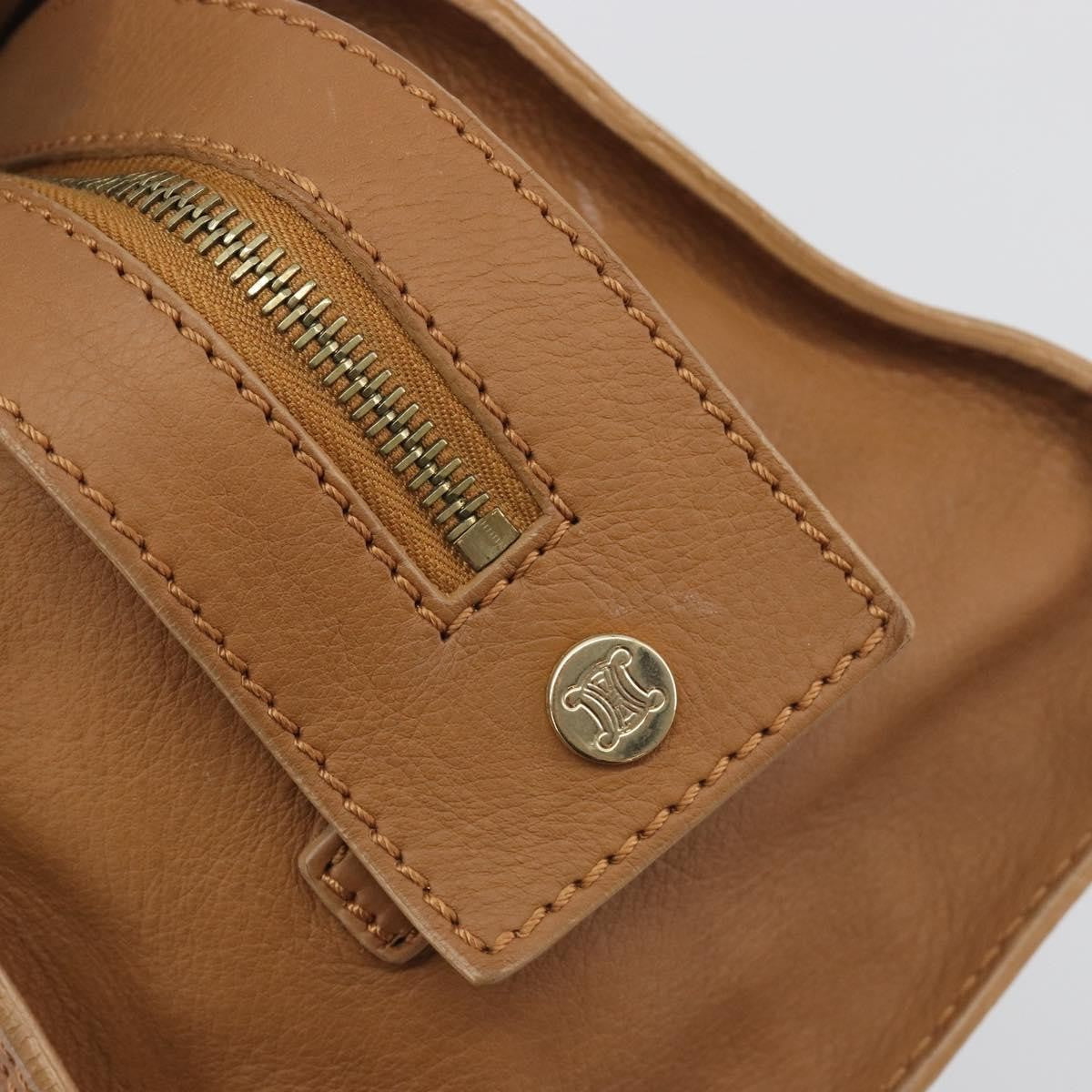 Celine Vintage Leather, Brown, Leather, Handbag