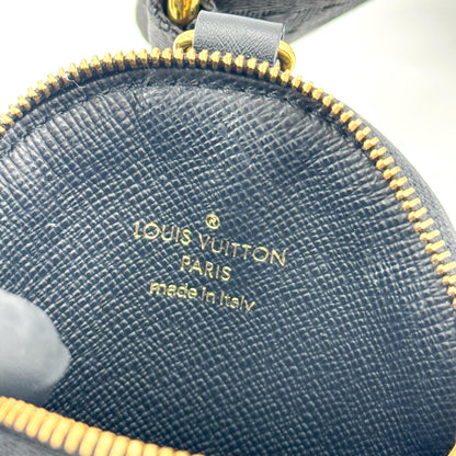 Louis Vuitton New Wave Multi Pochette Quilted Leather, Black, Leather, Clutch