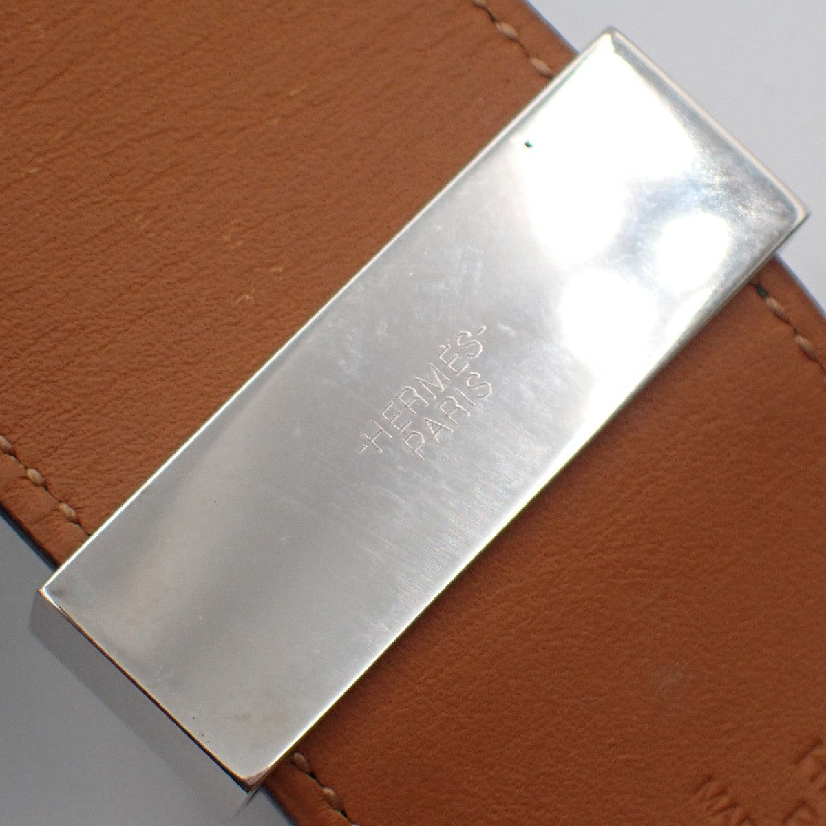 Hermes Collier de Chien Leather, Green, Leather, Bracelet