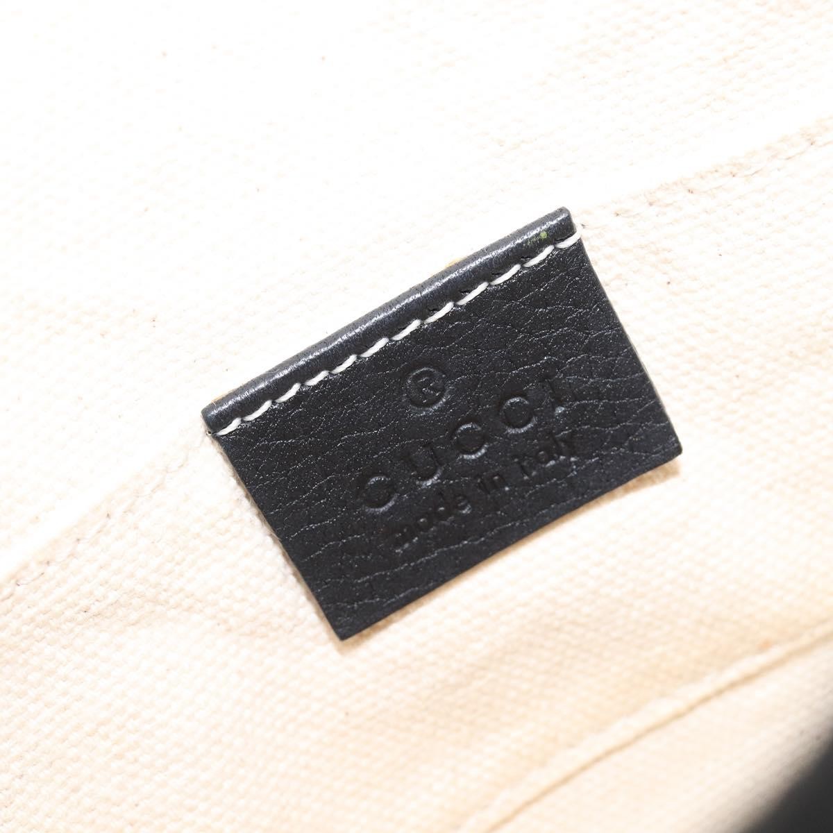 Gucci Soho Chain Leather, Black, Leather, Handbag