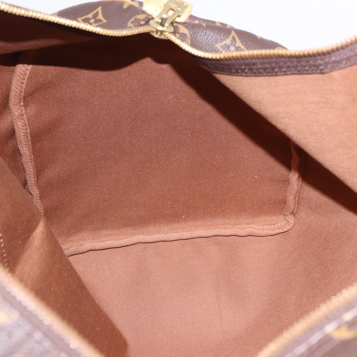 Louis Vuitton Keepall Monogram, Brown, Canvas, Travel Bag