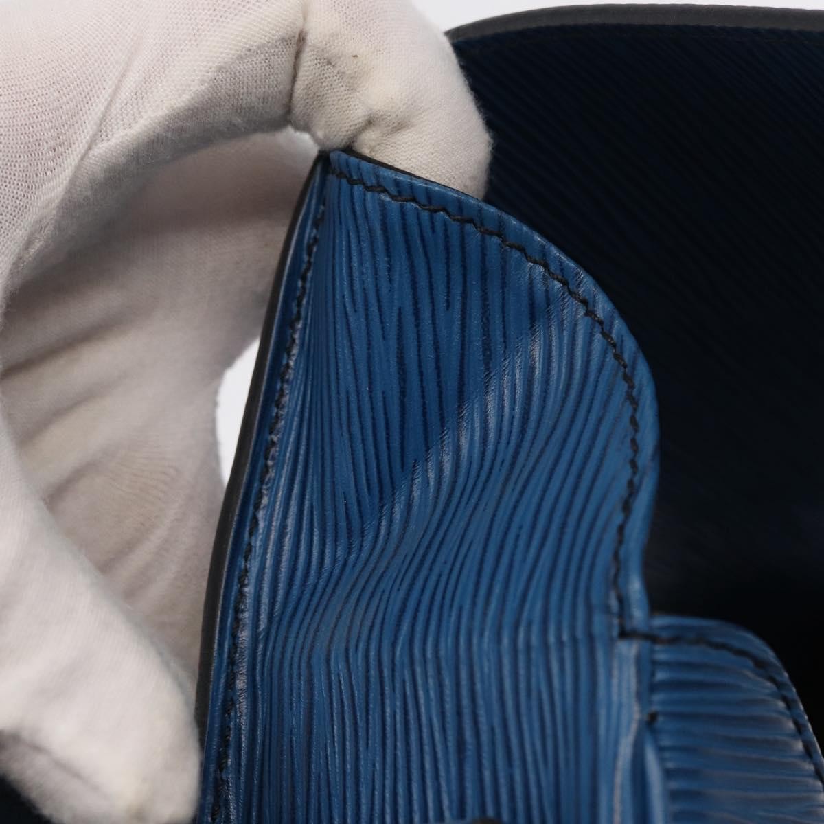 Louis Vuitton Cartouchiere Epi Leather, Blue, Leather, Shoulder Bag